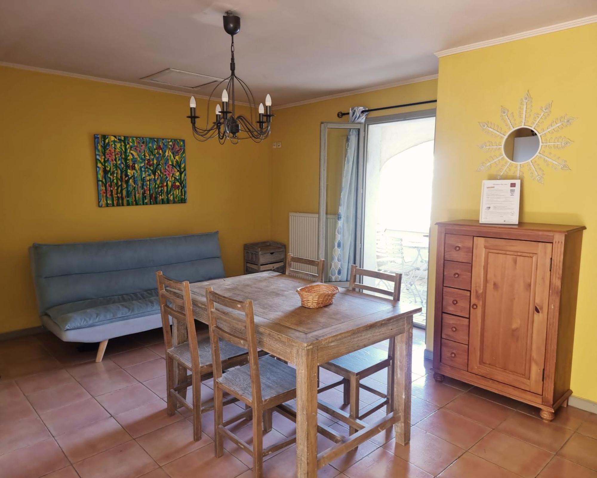 Pousterle De Sabran - Piscine & Hammam公寓 客房 照片